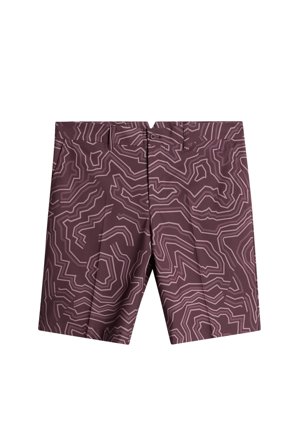 J.Lindeberg - Golf - Eloy Print Shorts - Purple - Man - 32