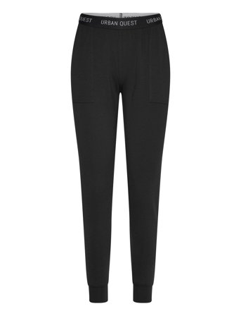 URBAN QUEST Women Bamboo Sweatpants - Black - S