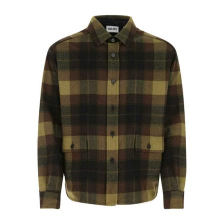 Kenzo Casual Shirts Grøn, Herre Skjorter