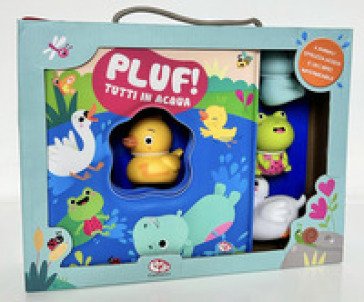 Pluf! Tutti in acqua. Ediz. a colori. Con 4 Bambola o pupazzetto Sigrid Martínez