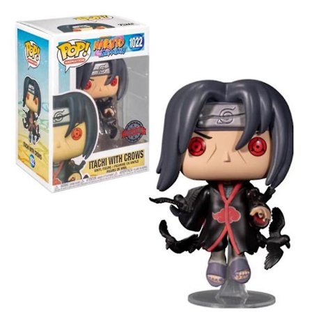 Funko Pop! Animation Naruto Shippuden - Itachi With Crows Actionfigur Samlarmodell Leksak för fans Barn