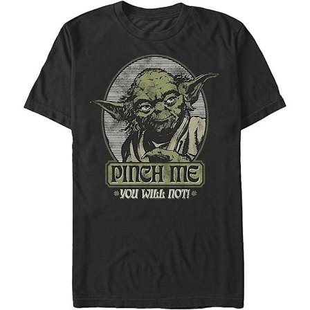 Yoda Pinch Me You Will Not Star Wars T-shirt