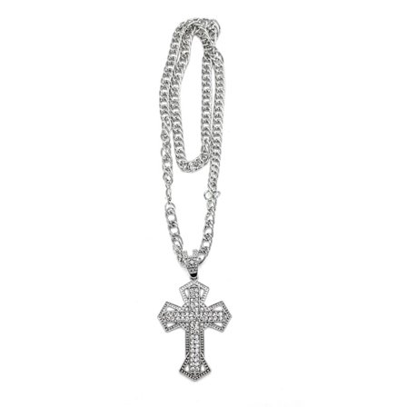 Halskjede - Cross Iced