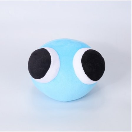 Rainbow Friend Kapittel 2 Plysj lekevenn Myk utstoppet dukke gave Lyseblå maurhode 15cm