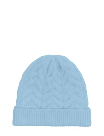 Koganna Cable Knit Beanie Cp Acc Accessories Headwear Hats Winter Hats Blå Kids Only*Betinget Tilbud