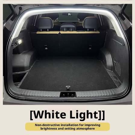 Bil Hög Ljusstyrka Bagagebelysning Ambient Ljus Interiör Led Automatisk Ljus Baklucka Strip M5k6