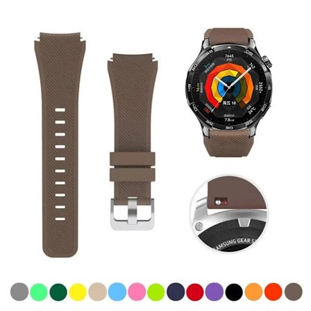 22mm Silikonarmband kompatibelt med Huawei Watch GT5 4/3/GT5 Pro 46mm Amazfit GTR 47mm Mjukt Armbandsbälte kompatibelt med Amazfit Pace Stratos 2 2s 