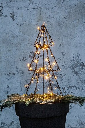 Jotex - Dekoracja zewnętrzna Foldy 50 cm Czarny - Kup Dekoracyjne oświetlenie świąteczne firmy Jotex