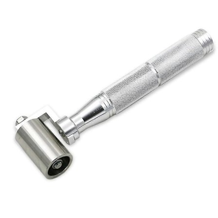 40mm ruostumattomasta teräksestä valmistettu litteä painetela tapetille, levitystyökalu, käsityökalu, tasotela, pyöränlaakeri