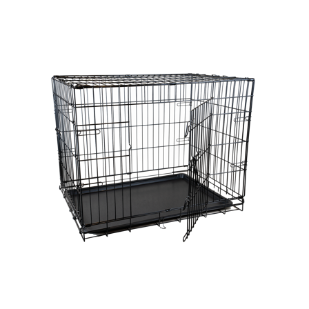 Pritax - Stålbur Fido, S, 61x54x58cm, Svart - Hund - Hundebur & transportvesker - Transportbur - ZOO.no