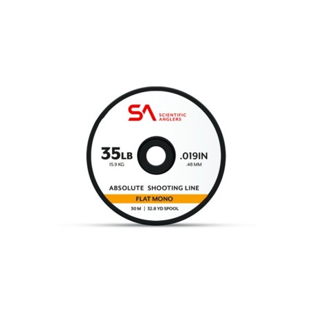 SA Absolute Shooting Line Flat Mono 30m 50lb Optic Green