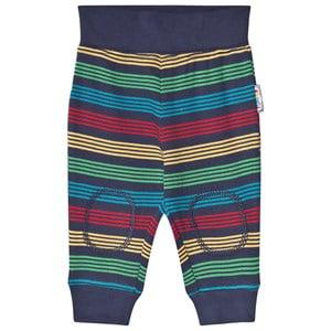 Kids - Frugi Tobermory Rainbow Stripe Favourite Leggings 9-10 years - Bottoms - 9-10 years - Navy