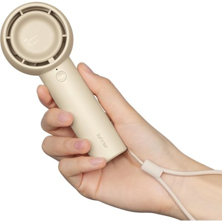 Mini Håndholdt Blæser Uden Blade, Bærbar Lille Hånddesign med Genopladeligt Batteri, Lomme Rejsekøling med USB, Støjsvag, Kraftfuld