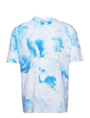 Summer Splash Aop Tee T-shirts Short-sleeved Monivärinen/Kuvioitu Calvin Klein Jeans