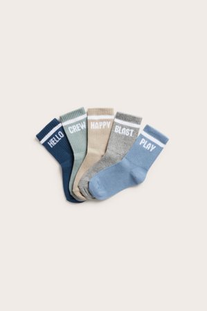 Kappahl | Strumpor 5-pack | Blå