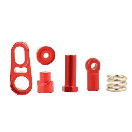 Metall 2-trinns Servo Saver Set Axi252025 for Axial Scx6 1/6 Rc Crawler Bil Oppgraderinger Deler Tilbehør