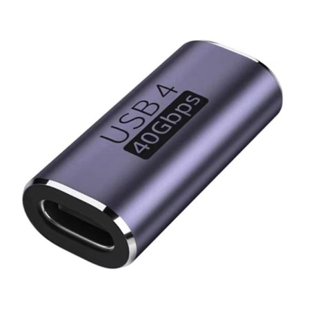Usb Typ C 3.2 100w Hona Till Hona Förlängare 40gbps 8k Adapter Usb4 Kontakt