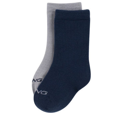 Viking Toasty 2 Pack Wool Socks Kids Navy