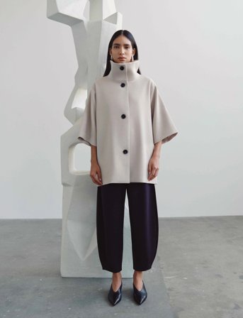 InWear Hollyniw Cape Jacket - Cream - 36