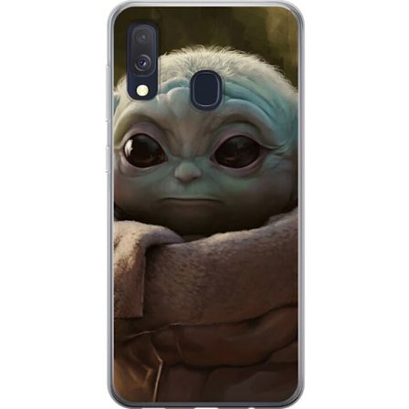 Yhteensopiva Puhelinkuori Samsung Galaxy A40 Baby Yoda