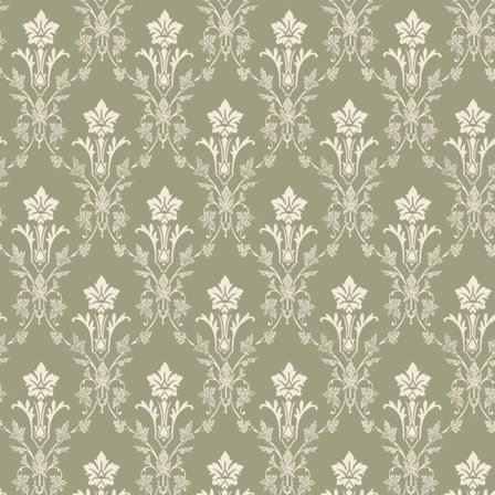 Duro Tapetprov, Hudiksvalls Teater 037-27P Gammalsvenska Papper, Grön, L, , Färg & tapeter