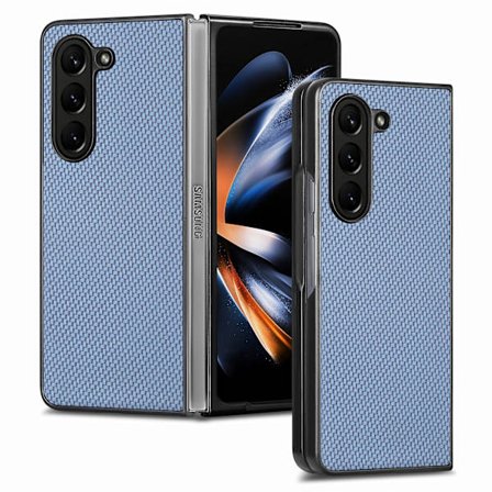 Skal för Samsung Galaxy Z Fold 7, Silikon Stötsäker Slim Mjuk Tpu (Blå)