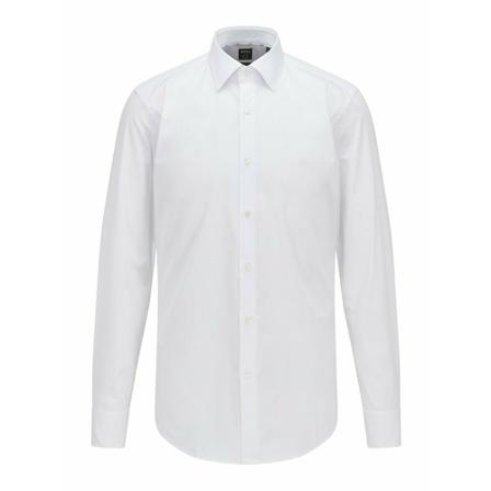 Hugo Boss - Skjortor - Vit - Herr - Storlek: 4xl, Herr, Storlek: 4XL