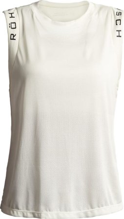 Röhnisch Women's Kay Mesh Singlet Women Short sleeved fitness sweater White S
