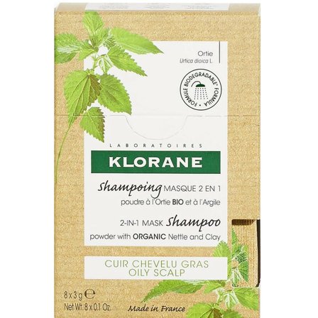 Klorane Shampoo Maschera Lavante 2 In1 Polvere Ortica E Argilla