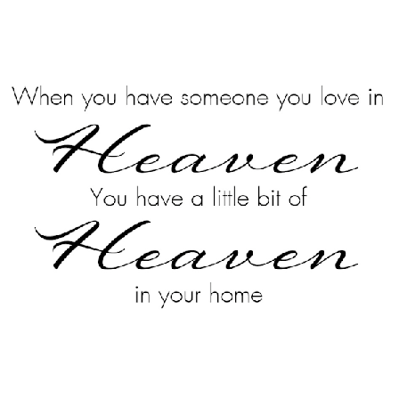 Väggord - Heaven STOR!