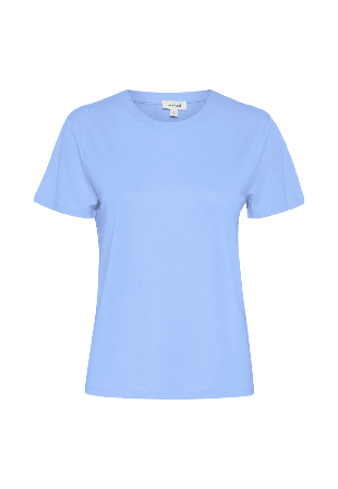 Soaked In Luxury SLColumbine Crew-Neck T-Shirt Överdelar Dam Blå XL