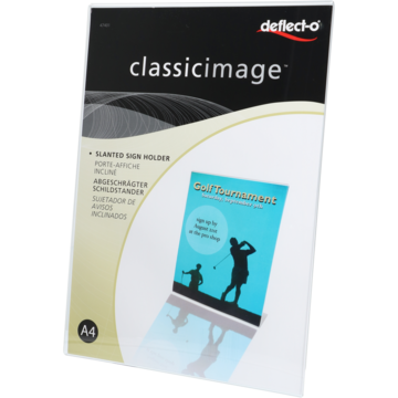 INFORMASJONSSKILT SKRÅ A4