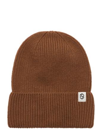 Solid Charli Beanie Brown Becksöndergaard