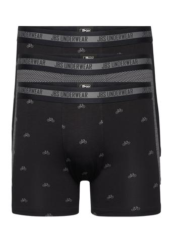 Jbs 3-Pack Fsc Tights Bamboo Boxerkalsonger Svart JBS