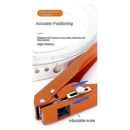 Kantlist Stanse Tang Stanseverktøy Maskering Tang 15MM Forsenker Bor Skruehull Hatt