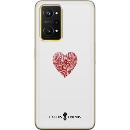Yhteensopiva Puhelinkuori Realme Realme GT Neo 3T Cactus and Friends - Fingerprint Love