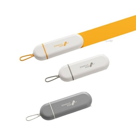 3 stk. Sød Pilleæske, Lille Pilleetui, Kompakt Bærbar Daglig Medicinæske til Vitaminer, Medicin, Fiskeolier, Kosttilskud, Kapsler