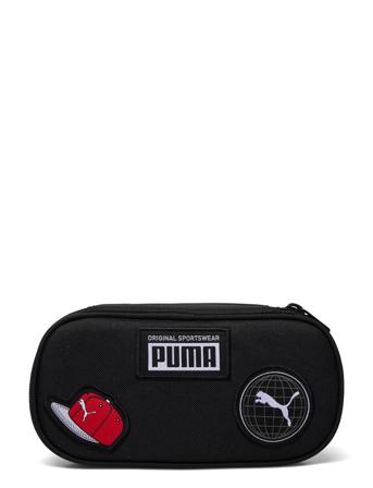 Puma Patch Pencil Case Black PUMA