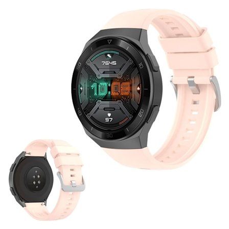 Huawei Watch GT 2e silikon klockarmband - rosa