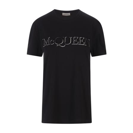 Alexander McQueen T-Shirts Sort, Herre
