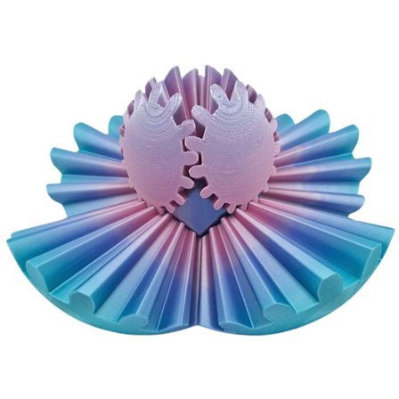 3D-tryckt boll roterande fidgets spinners boll rolig 3D-tryckt stressavlastande leksak för barn vuxna