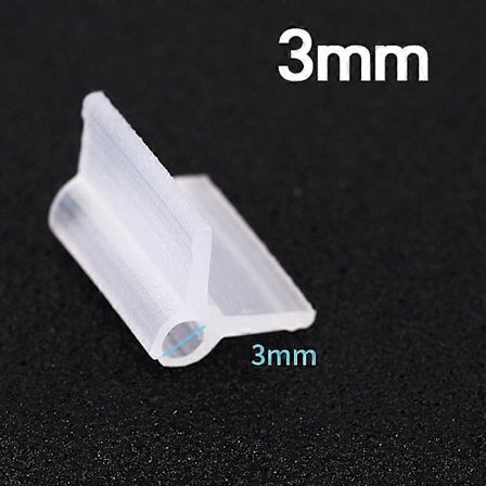 100 stk. Plast Hagearbeid Podingsklemmer Mini Transparent Tomatplante Støtte Klemmer Tw