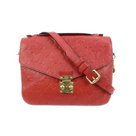 Louis Vuitton Vintage, Pre-owned Leather louis-vuitton-bags Rood, Dames, Maat:ONE Size