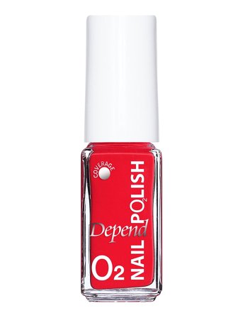 Minilack Oxygen Färg A621 Neglelakk Sminke Rød Depend Cosmetic*Betinget Tilbud