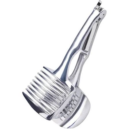 Tomatskærer, Citronskærer, Multifunktionelt Værktøj til Frugtskærer, Håndholdt Rund Frugttang, Løgholder, Grøntsagsskærer[pl]