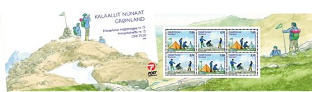 Grønland - EUROPA 2007 - Postfrisk selvklæbende frimærkehæfte