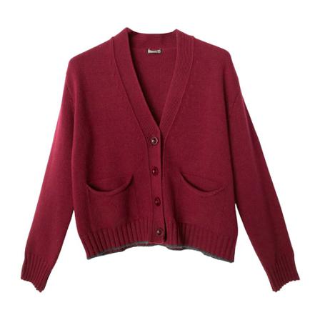 Maliparmi, Cardigans Rood, Dames, Maat:M,wol
