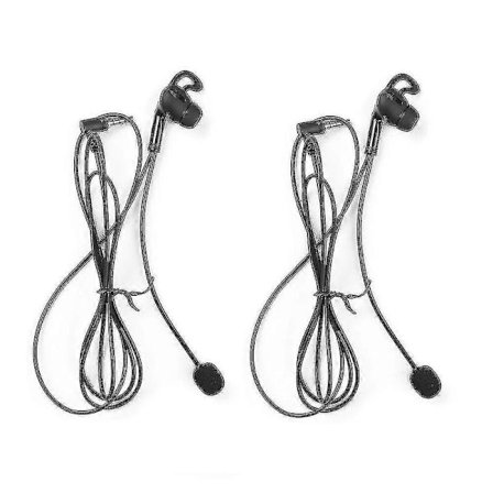 2 kpl Hifi-r Tuomari In-ear Kuulokkeet V4c V6c Tuomari Korva Intercom Kuulokkeille