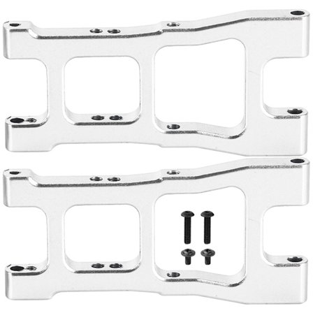 Fjernbetjeningsbil Svingarm til REDCAT 1/10 XTE Udskiftning RC Metal Tilbehør Sølv