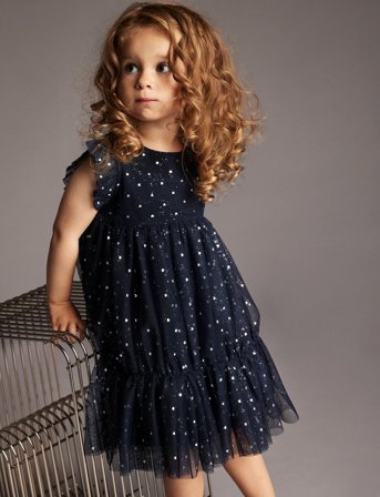 Creamie Dress Mesh - Black - 110